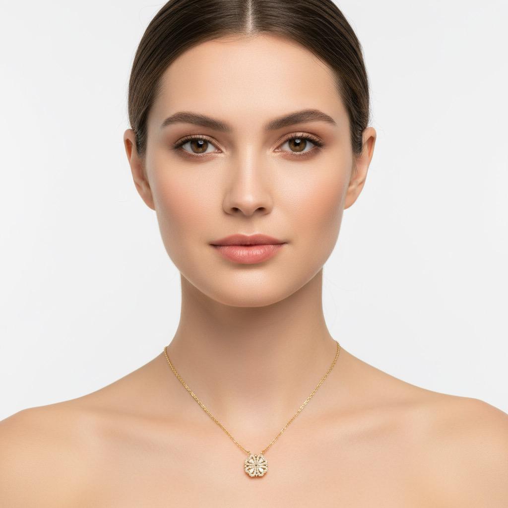 collana cuore fortunato 2 in 1