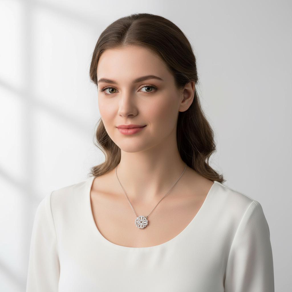 collana cuore fortunato 2 in 1