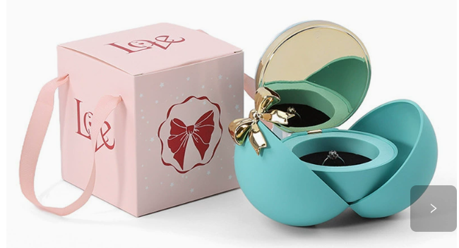 Elegante Box Rosa Eterna con Collana a Doppio Cuore Personalizzata – Il Regalo Perfetto per L’amore